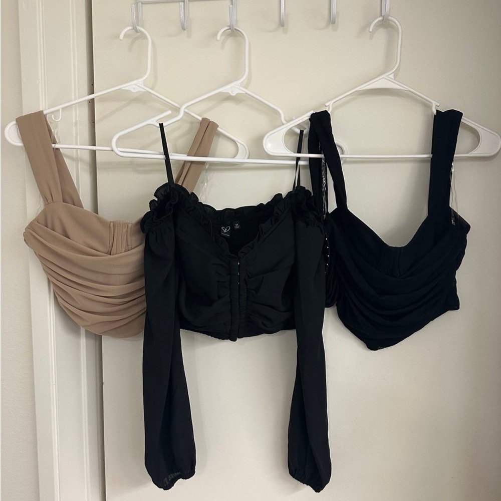 Windsor Crop Top Bundle of 3 tops